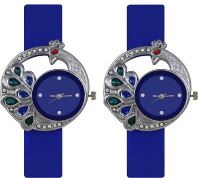 

Shree Blue Combo of 2 Watch for Women +AD26+1 Watch - For Girls
