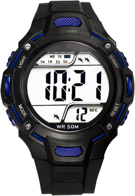 

DIRAY DR312G3-BlackBlue EL JUMP Series Chrono Alarm & Multi-function Watch - For Men