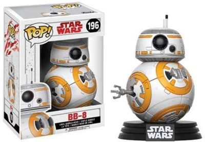 

Funko Star Wars: The Last Jedi BB-8 Pop! Vinyl Bobble Head #196(Multicolor)