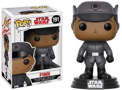 Funko Star Wars: The Last Jedi Finn Pop! Vinyl Bobble Head #191(Multicolor)