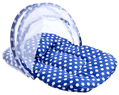 

Lilliput Baby Toddler Mattress Bedding Set with Mosquito Net For Baby (0-6 Months) Baby Mattress Printed(Fabric, Blue)