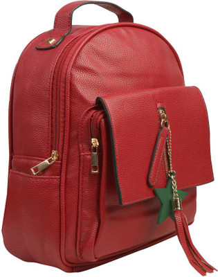 

Bee fashionable Dgn431Backpack Waterproof Shoulder Bag(Maroon, 13 L)