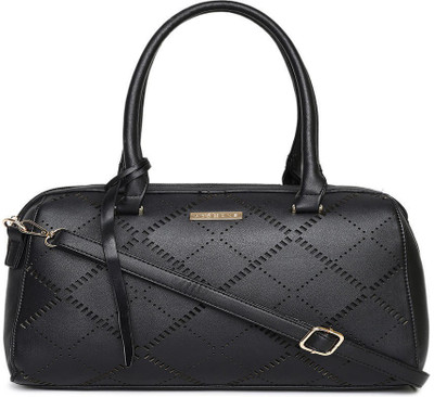 

Addons Diamond Pattern laser Cut Duffle Shoulder Bag(Black, 5 L)