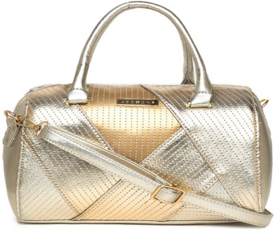 

Addons Metallic Quilted Duffle Bag Shoulder Bag(Gold, 5 L)