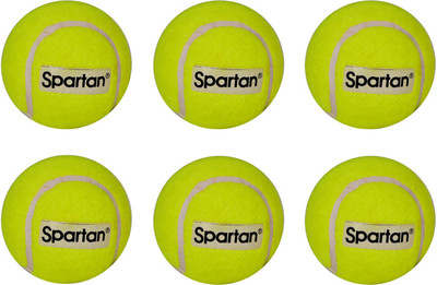 

Spartan Tennis Cricket Ball Cricket Tennis Ball(Pack of 6, Green)