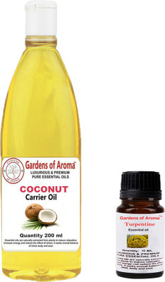 

Gardens Of Aroma Wheatgerm Essential Oil And Coconut Carrier Oil(210 ml)