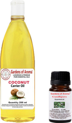 

Gardens Of Aroma Gandhpura Essential Oil And Coconut carrier Oil(210 ml)