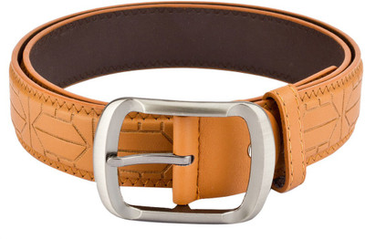 

Hob London Fashion Men Tan Texas Leatherite Belt
