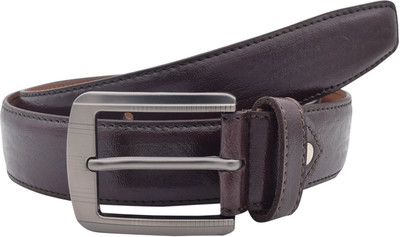 

Baluchi Men Formal Brown Artificial Leather Belt
