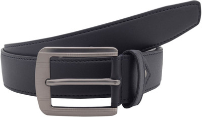 

Baluchi Men Formal Black Artificial Leather Belt