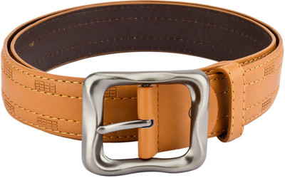 

Hob London Fashion Men Tan Texas Leatherite Belt