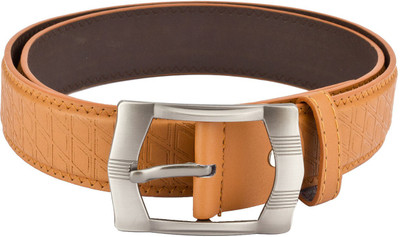 

Hob London Fashion Men Tan Texas Leatherite Belt