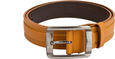 

Hob London Fashion Men Tan Texas Leatherite Belt