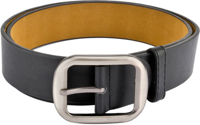 

Hob London Fashion Men Black Texas Leatherite Belt