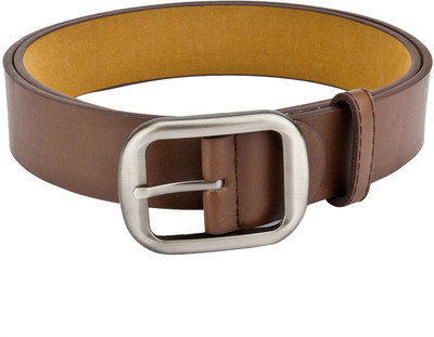 

Mango People Men Casual Brown Artificial Leather Belt