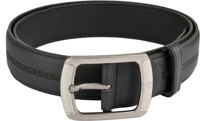 

Hob London Fashion Men Black Texas Leatherite Belt