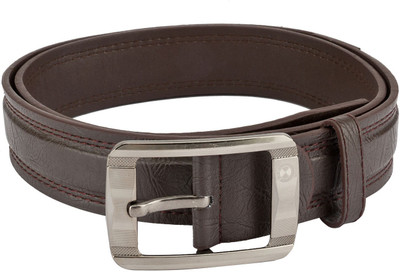 

Hob London Fashion Men Brown Texas Leatherite Belt