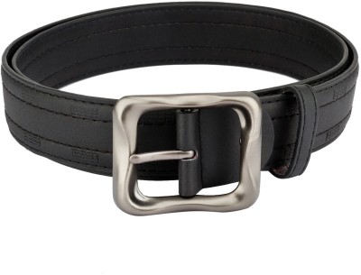 

Hob London Fashion Men Black Texas Leatherite Belt