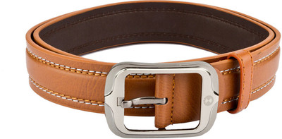 

Hob London Fashion Men Tan Texas Leatherite Belt