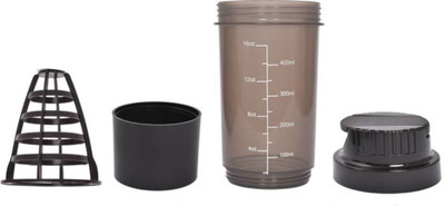 

Bluebells India Cyclone Cup Prostar Shaker 502 ml Shaker(Pack of 1, Black)