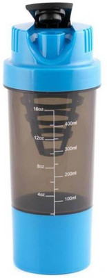 

Benison India Fuel Gym 499 ml Shaker(Pack of 1, Blue)