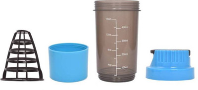 

Benison India Shakeit 495 ml Shaker(Pack of 1, Blue)