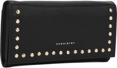 

Chemistry Casual Black Clutch