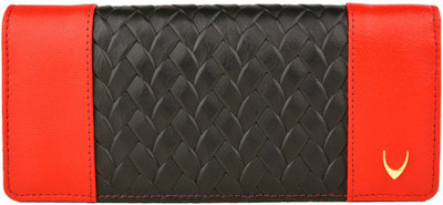 

Hidesign Casual Red, Black Clutch, Black;red