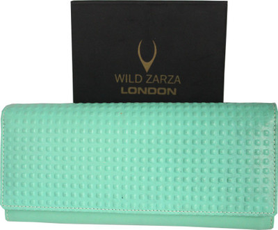 wild zarza london Casual Green Clutch