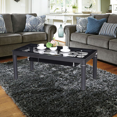 Royal oak glass coffee table sale