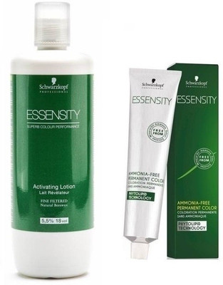 

Schwarzkopf Essensity Ammonia Free 6-99 Dark blonde Violet Extra 60 mL + Essensity Oil Developer 1000 mL(Set of 2)