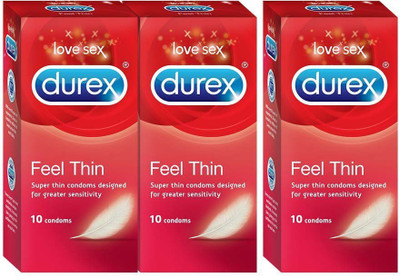 

Durex Feel Thin Condom(Set of 10, 10S)