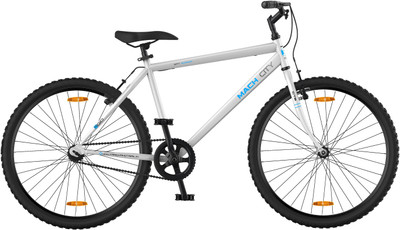 

MACH CITY IBIKE 26 T Hybrid Cycle/City Bike(Single Speed, White), Ivory white