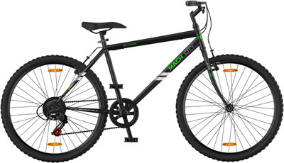 

MACH CITY IBIKE 26 T 7 Gear Hybrid Cycle/City Bike(Black), Matt black