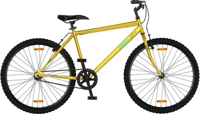 

MACH CITY IBIKE 26 T Hybrid Cycle/City Bike(Single Speed, Yellow), Canary yellow