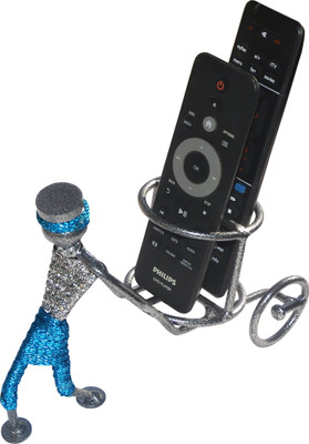 

orchid engineers 2 Compartments metal remote stand(antique silver)