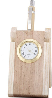 

Relish Craft 1 Compartments wooden 1 compartment wooden Pen Stand(Cream)