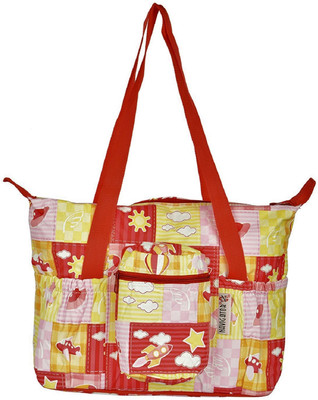 

Bazaar Pirates Mother's luggage Bag For New Born Baby Cum Tote Diaper Bag(Multicolor)