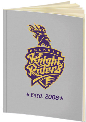 

Kolkata Knight Riders A5 Notebook(IPL, Grey)