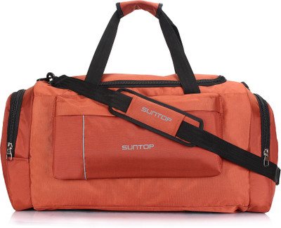 

Suntop Alive Large Nylon/Polyester 65 litres/25 inches Duffel Bag for Travel (Tan Color) Travel Duffel Bag(Orange)