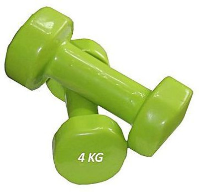 

N.VCOMMUNICATION24X7 BEST QUALITY VINYLE 4 KG DUMBBELL Fixed Weight Dumbbell(8 kg)