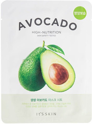

It's Skin The Fresh Mask Sheet -Avocado [Set of 5](20 ml)