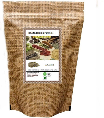 

ORGANIC HERBS KAUNCH SEED POWDER ( MUCUNA PRURIENS ) 600 GM(600 g)