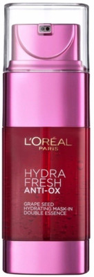 

L'Oreal Hydra Fresh Anti-OX Grape Seed Hydrating Mask-In Double Essence, 50 mL(50 ml)