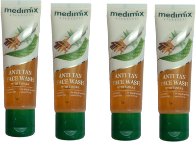 

MEDIMIX AYURVEDIC ANTITAN FACE WASH WITH TANAKA 50 ML Face Wash(50 ml)