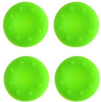 

Microware Thumb Grips Anti Slip Silicon Caps Cover - Green (pack of 4) Gaming Accessory Kit Gaming Accessory Kit(Green, For Xbox One, PS4)