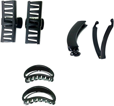 

NEW MANAKI hair clips Hair Accessory Set(Black)