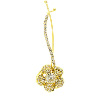 

Anuradha Art Jewellery Side Pin Hair Pin(Gold)