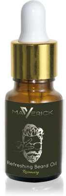 

Maverick Cool Refreshing beard oil with freshness of Rosemary essential oil & Jojoba Hair Oil(10 ml)