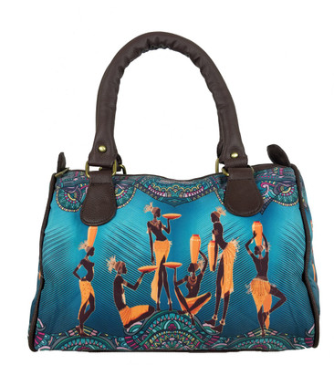 

Chelsey Chelsey Hand-held Bag(Blue, Multicolor)